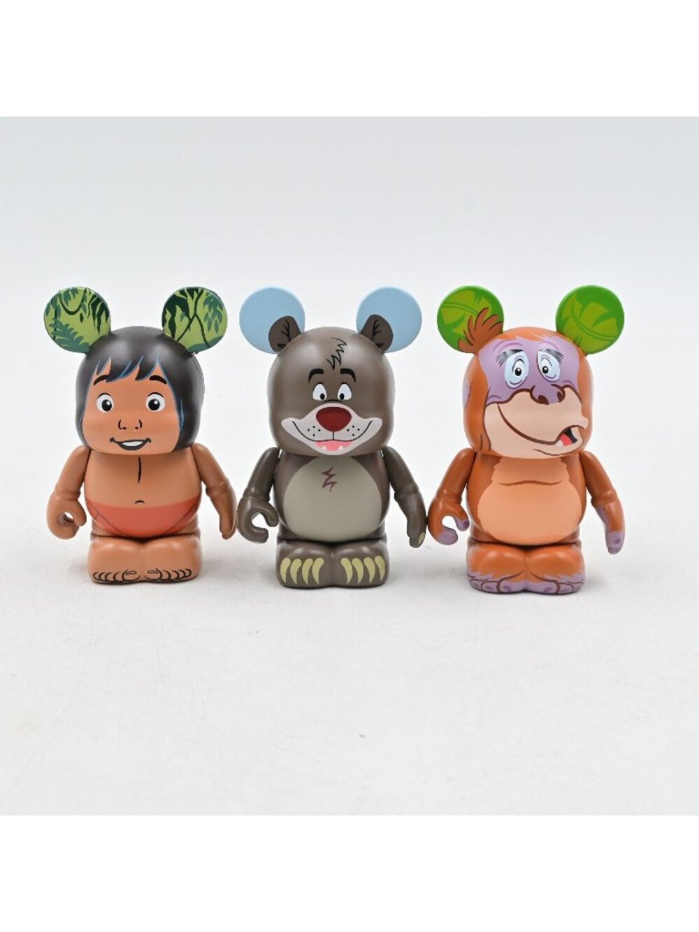 Disney Vinylmation Jungle Book Figures Lot Of 3 Mowgli Baloo King Louie